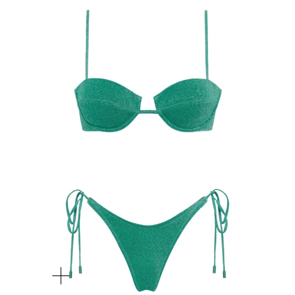 Traingl Mala Jaded Sparkle Bikini